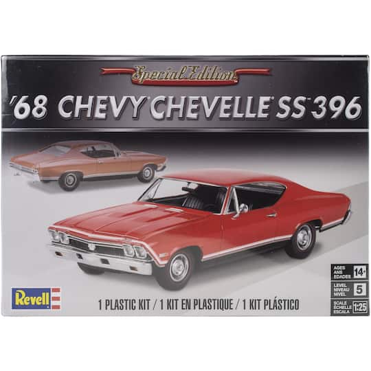 &#x27;68 Chevelle SS 396 Plastic Model Kit